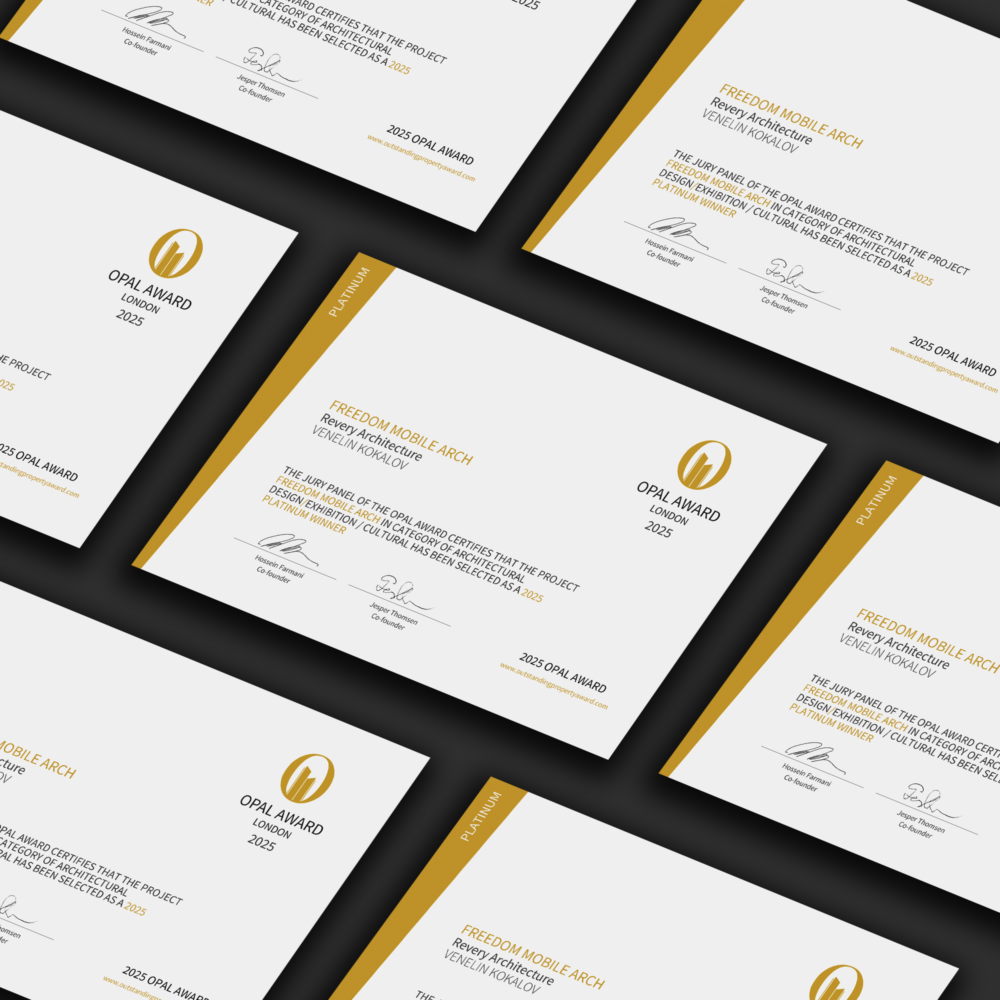 OPAL High Quality Magnetic Certificate (Platinum Winner)